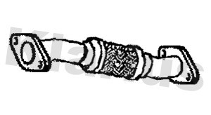 Avgasrör, Fram Klarius 302138 Klarius