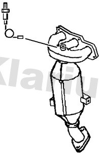 Katalysator Klarius 322987 Klarius