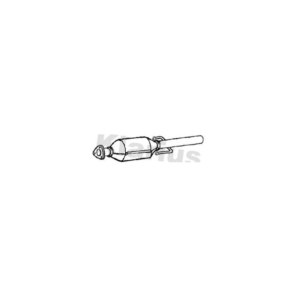 Dieselpartikelfilter, Mitt Klarius 399028 Klarius
