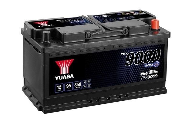 STARTBATTERI YUASA YBX9019 12V 95AH 850A YUASA