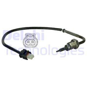 Sensor, avgastemperatur, Nedre, Avgasgrenrör Delphi TS30058 DELPHI