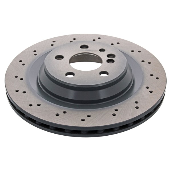 Bromsskiva Hålad/ventilerad, Bakaxel Febi bilstein 43943 FEBI BILSTEIN