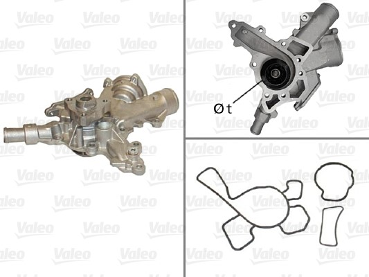 Vattenpump Valeo 506601 VALEO