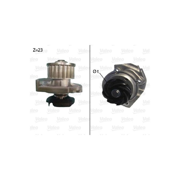 Vattenpump Valeo 506686 VALEO