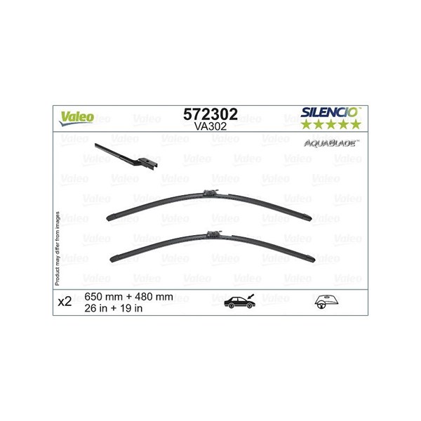 Torkarblad, Fram Valeo 572302 VALEO