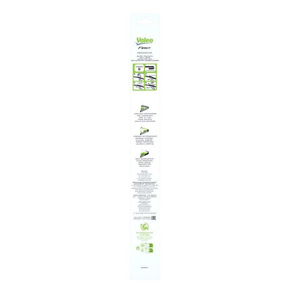 Torkarblad, Förarsida, Passagerarsida Valeo 575826 VALEO Torkarblad, Förarsida, Passagerarsida Valeo 575826 VALEO
