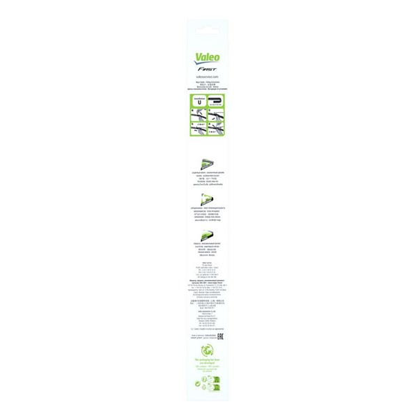 Torkarblad, Passagerarsida Valeo 575827 VALEO Torkarblad, Passagerarsida Valeo 575827 VALEO