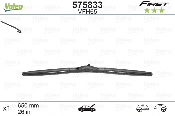 Torkarblad, Förarsida Valeo 575833 VALEO