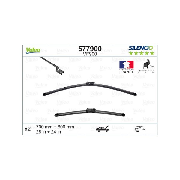 Torkarblad, Fram Valeo 577900 VALEO