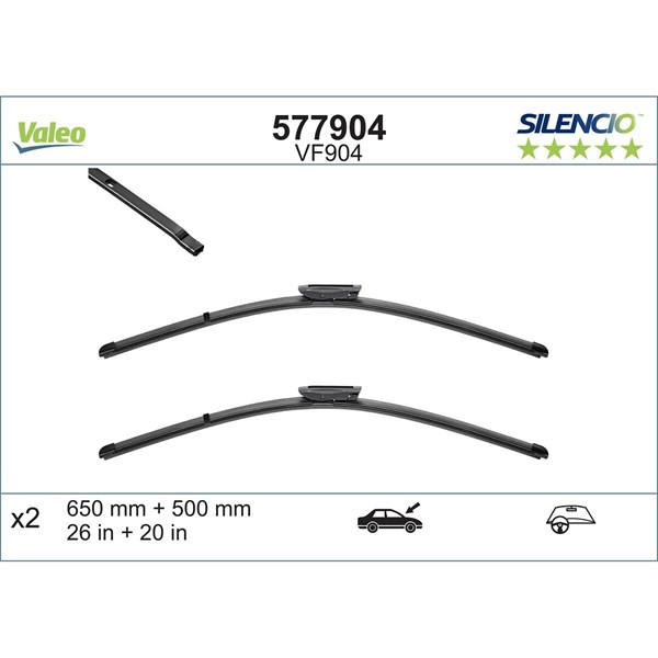 Torkarblad, Fram Valeo 577904 VALEO