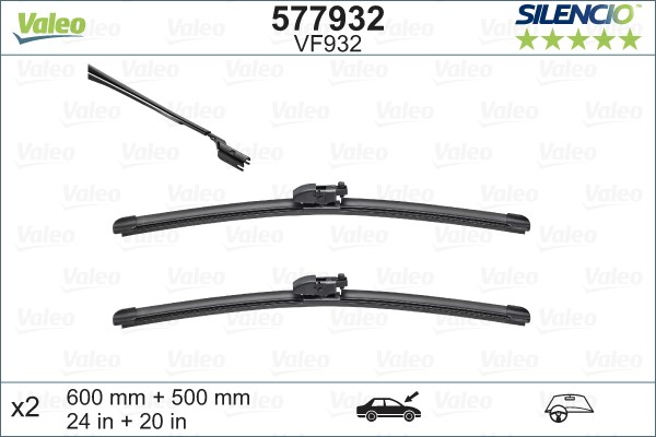 Torkarblad, Fram Valeo 577932 VALEO