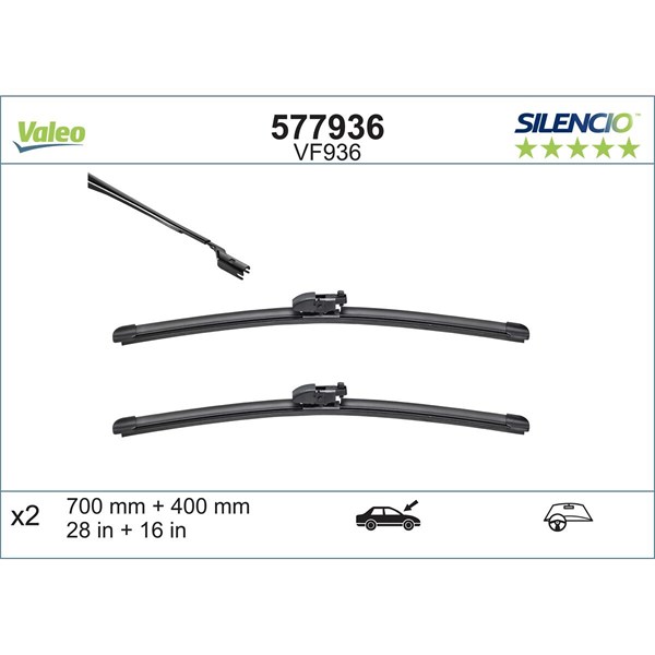 Torkarblad, Fram Valeo 577936 VALEO