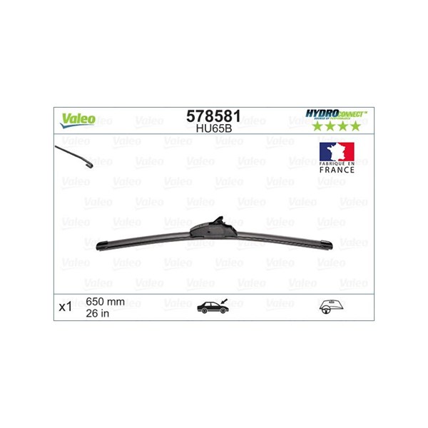 Torkarblad, Passagerarsida Valeo 578581 VALEO