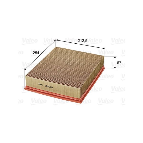 Luftfilter Valeo 585034 VALEO Luftfilter Valeo 585034 VALEO