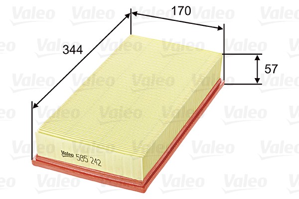 Luftfilter Valeo 585242 VALEO