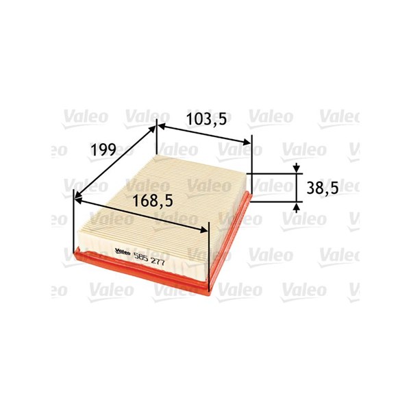 Luftfilter Valeo 585277 VALEO