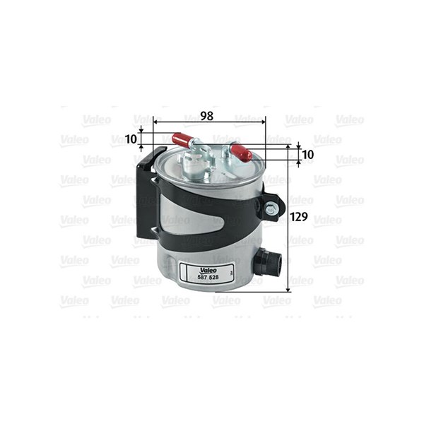 Bränslefilter Valeo 587528 VALEO