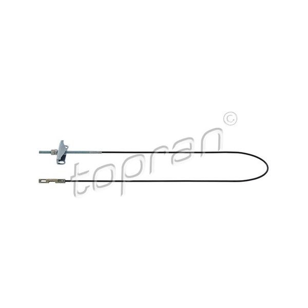Vajer, parkeringsbroms, Mitt Topran 304 334 TOPRAN
