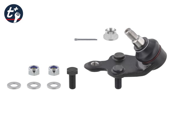 Kulled / Spindelled, framaxel höger Topran 600 577 TOPRAN