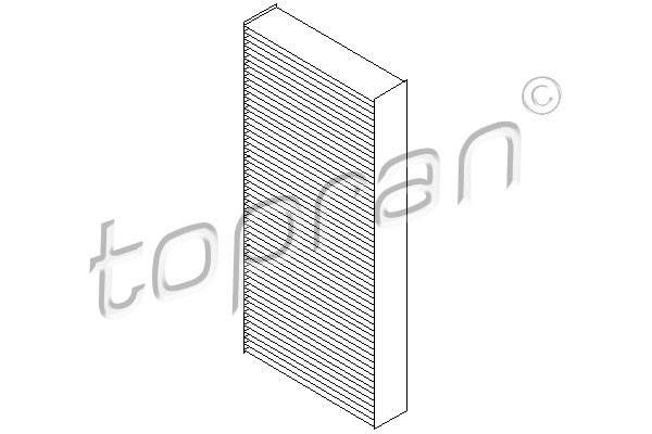 Kupefilter Topran 700 265 TOPRAN