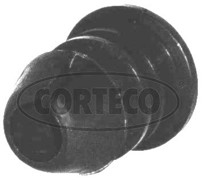 Genomslagsgummi, stötdämpare, Fram, höger eller vänster, Höger, V CORTECO