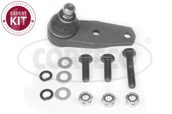 Kulled / Spindelled, Framaxel, Höger, Vänster Corteco 49398576 CORTECO