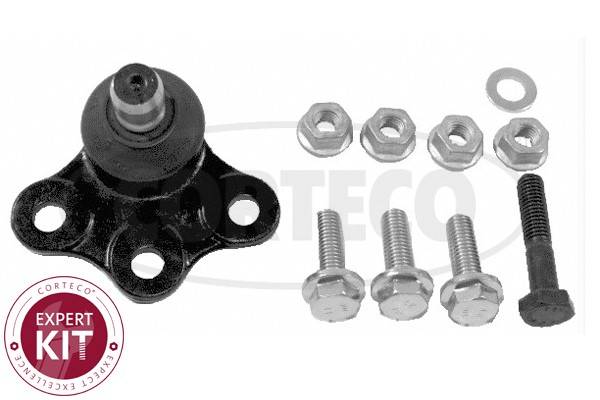 Kulled / Spindelled, Tvåsidig Corteco 49398846 CORTECO