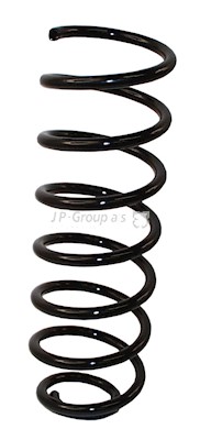Spiralfjäder, Bakaxel