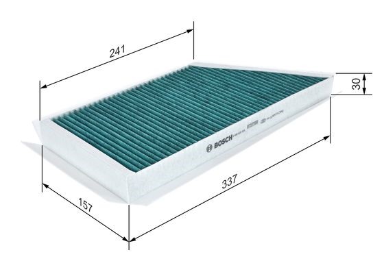 Kupefilter Bosch FILTER+ 0 986 628 535 BOSCH