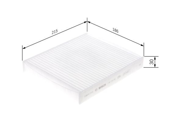 Kupefilter Bosch 1 987 435 108 BOSCH