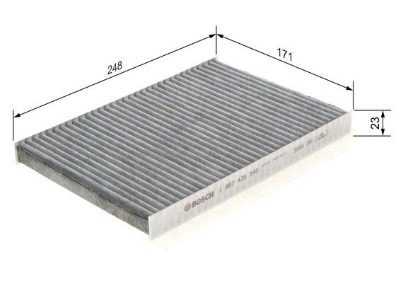 Kupefilter BOSCH Kupefilter BOSCH