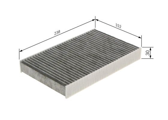 Kupefilter Bosch 1 987 435 574 BOSCH