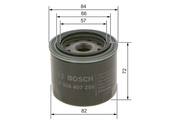 Oljefilter BOSCH