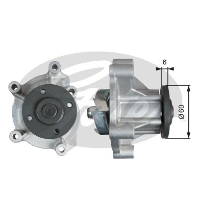 Vattenpump Gates WP0134 Gates