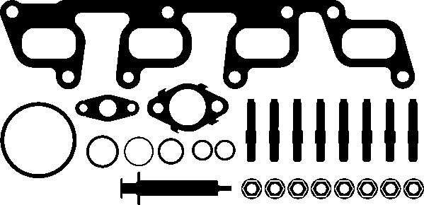 Monteringsats, Turbo Elring 244.441 ELRING
