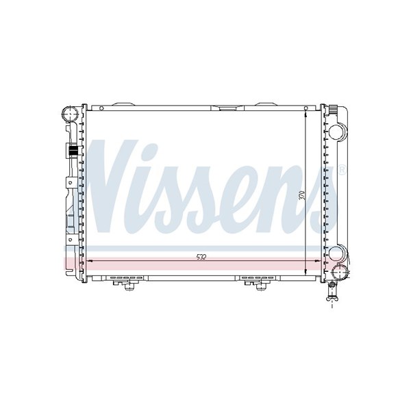 Kylare, motorkylning Nissens 62549A NISSENS Kylare, motorkylning Nissens 62549A NISSENS