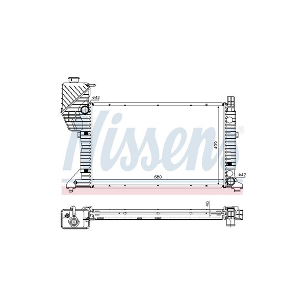 Kylare, motorkylning Nissens 62685A NISSENS Kylare, motorkylning Nissens 62685A NISSENS