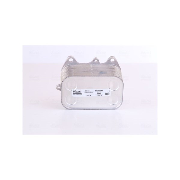 Oljekylare, motor Nissens 90681 NISSENS