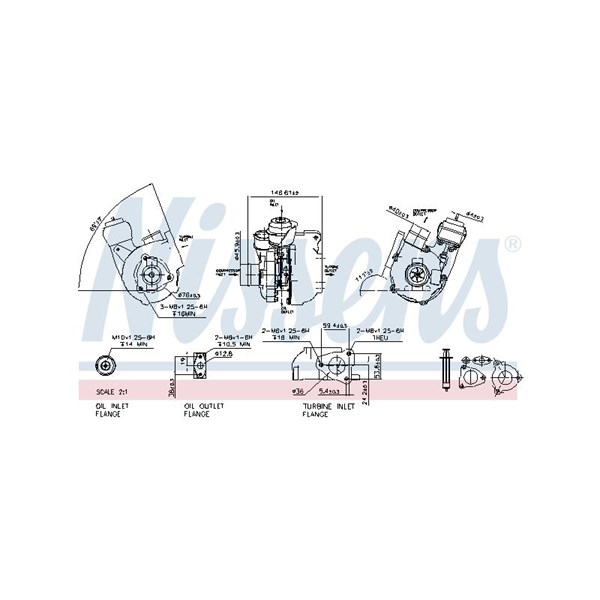 Turbo Nissens 93039 NISSENS Turbo Nissens 93039 NISSENS