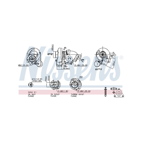 Turbo Nissens 93058 NISSENS
