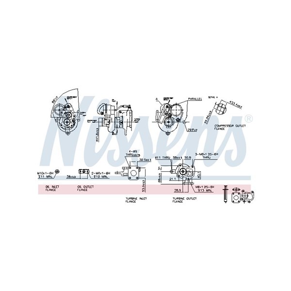 Turbo Nissens 93060 NISSENS