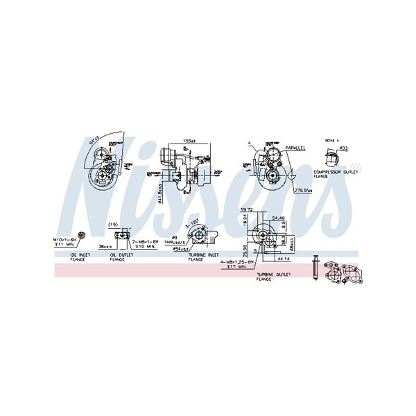 Turbo Nissens 93062 NISSENS