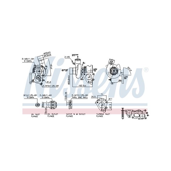 Turbo Nissens 93065 NISSENS