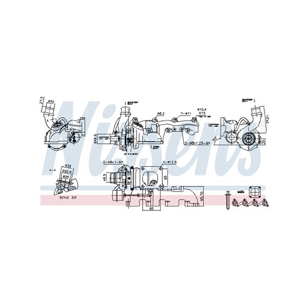 Turbo Nissens 93077 NISSENS
