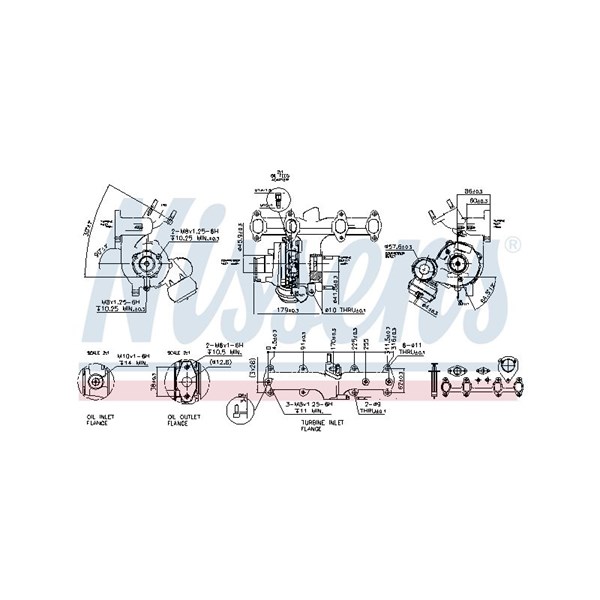 Turbo Nissens 93091 NISSENS