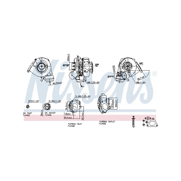 Turbo Nissens 93109 NISSENS Turbo Nissens 93109 NISSENS