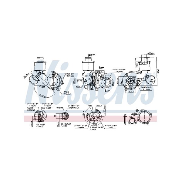 Turbo Nissens 93110 NISSENS