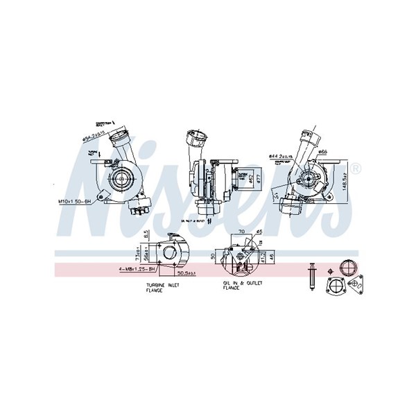 Turbo Nissens 93118 NISSENS
