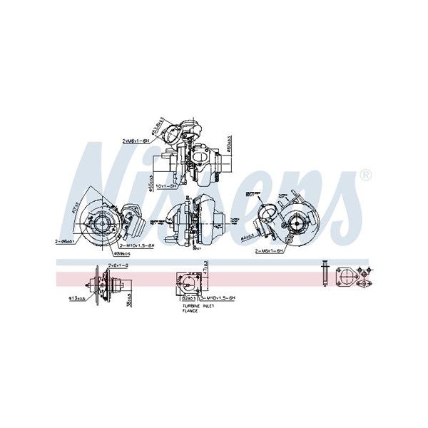 Turbo Nissens 93144 NISSENS