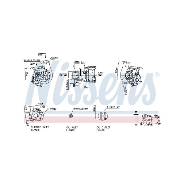 Turbo Nissens 93148 NISSENS Turbo Nissens 93148 NISSENS